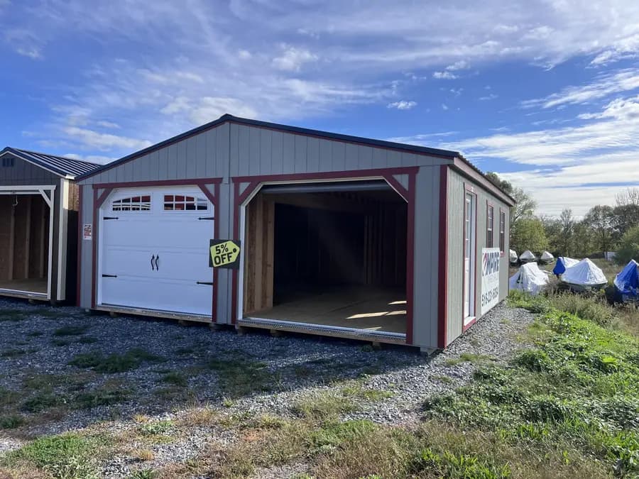 Double Wide Garage