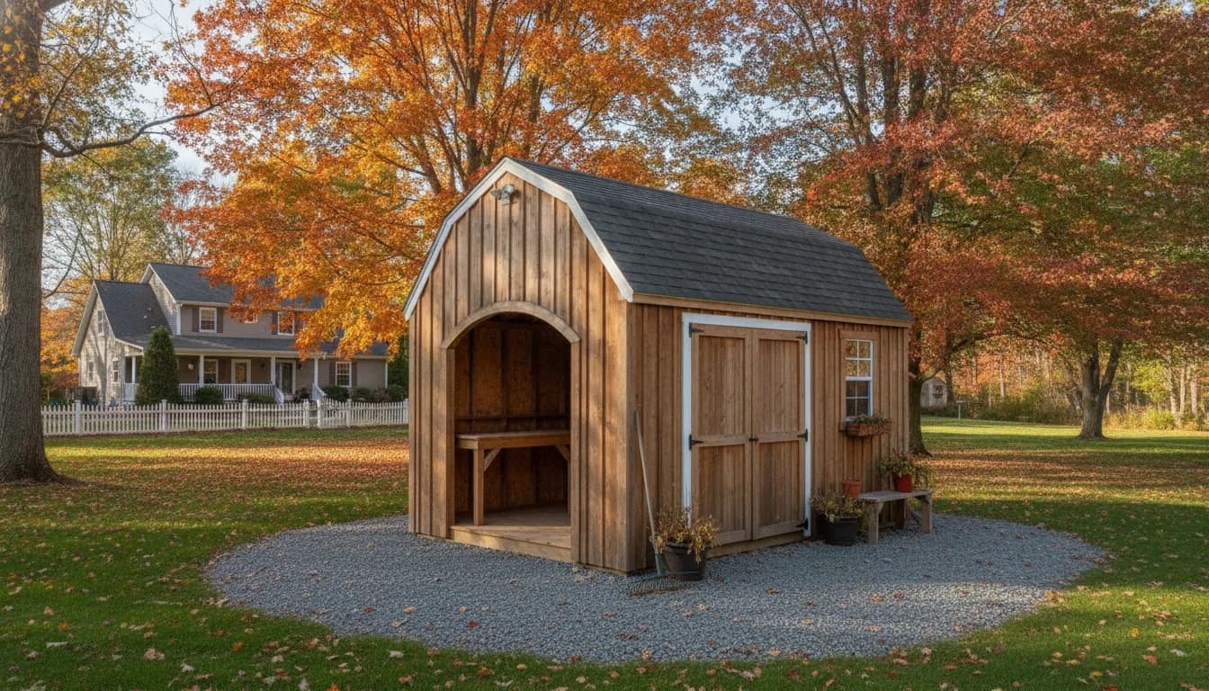 How much does a shed cost in New York with a backyard shed